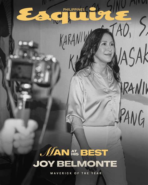joy belmonte|Joy Belmonte Interview: Man At His Best 2023 .